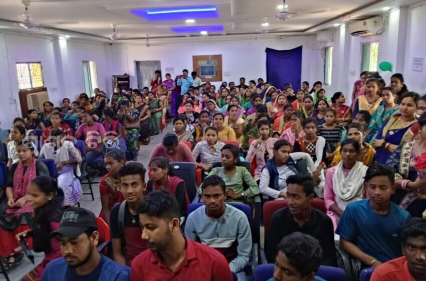  Gramin Kaushal Vikas Yojana Camp Held at Buguda Panchayat Samiti